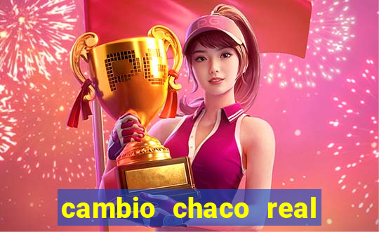 cambio chaco real en guarani